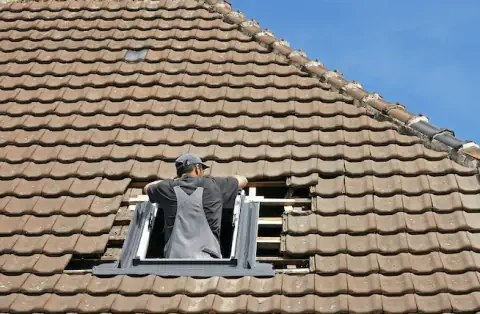 Pose de velux - La Veuve